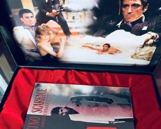 Large DVD collection -Scarface boxed set