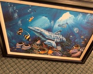 Dolphin art