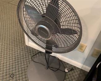 One of several fans, heaters, air purifiers