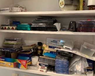 Just some of the office supplies