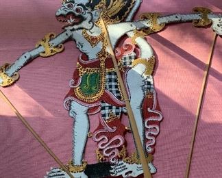 Shadow puppets, Bali