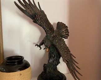 "Bronze" eagle