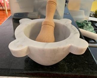 Mortar and pestle