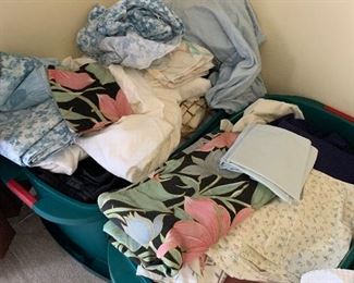 Bins of sheets