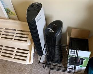 Air purifiers and heaters