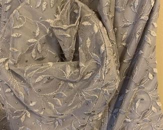 Detail of evening gown