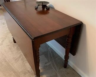 125 year old drop leaf table