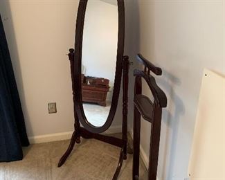 Mirror and butler