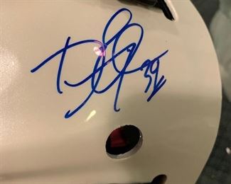 Signed Predators helmet