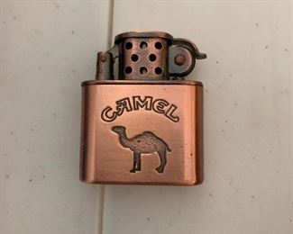 Camel cigarette and Marlboro lighters