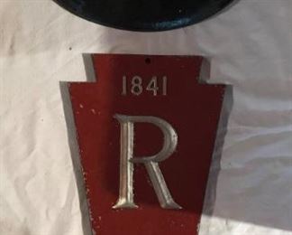Metal Fire Plaques