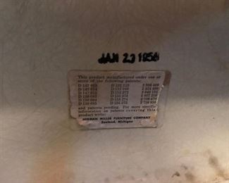 Herman Miller Chair 1958