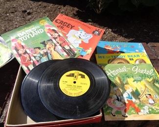 Old Children's 45 Records