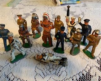 Lead soldiers, US, Barclay?