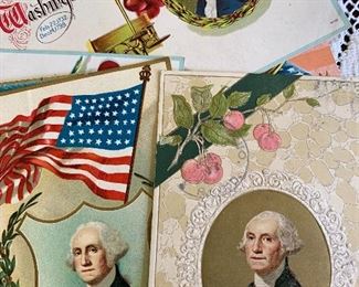 George Washington's birthday postcards