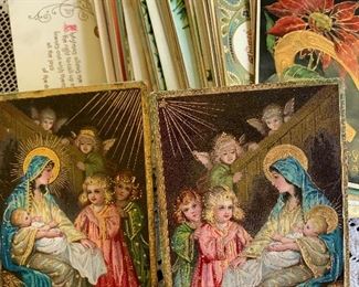Christmas postcards