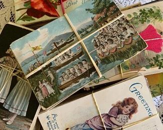 Bundles of assorted birthday, greeting, flower, general