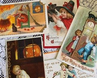 Halloween postcards -about 25