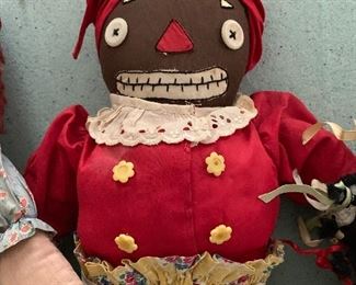 Handmade Mammy doll, 1930s-40s, Tennessee of Alabama