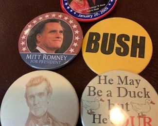 Political buttons