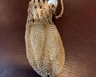 German Zone marked mesh coin purse