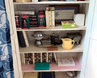 Inside of white cupboard