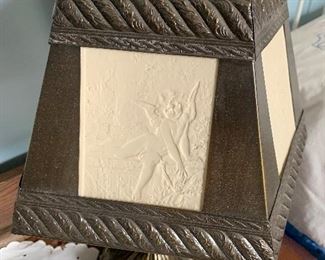 Lithopane lamp