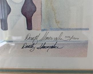 Signed print