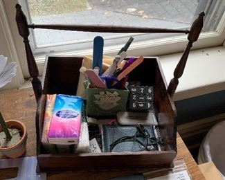 Interesting desk caddy