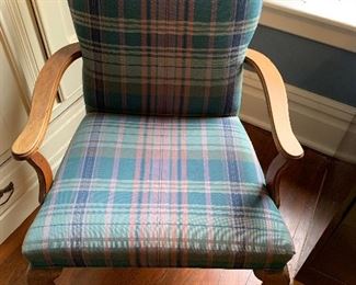 Plaid chair