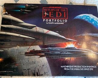 Return of the Jedi portfolio by Ralph Macquarie