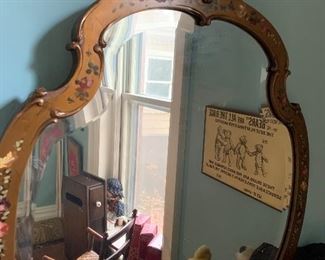 Painted mirror