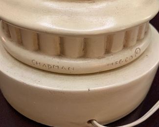 Chapman Lamp detail, pair