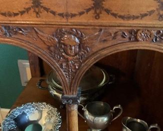 Angel detail of stunning buffet