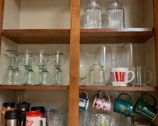 Glasses and cups