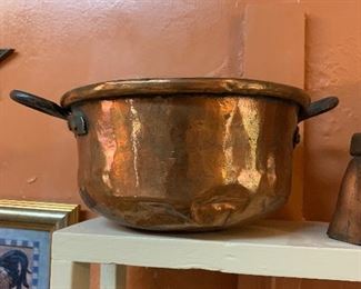 Beautiful copper pot