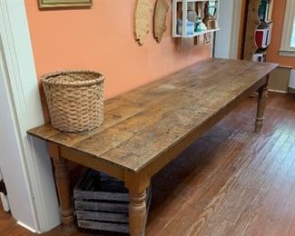 9-10 ft farm table