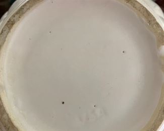 Bottom of art pottery, McCoy?
