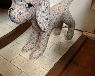 1940s calico dog
