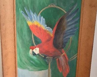 1950s large parrot