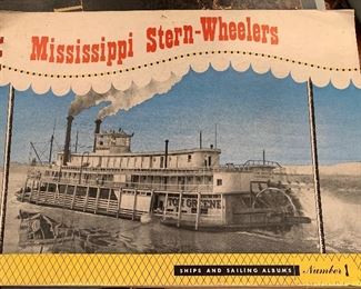 Mississippi Stern-Wheelers book, unique