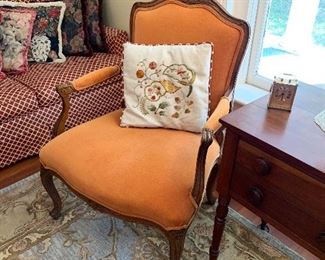 Orange chairs