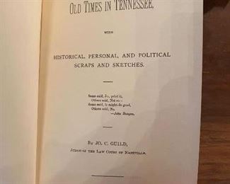 Old Times in Tennessee