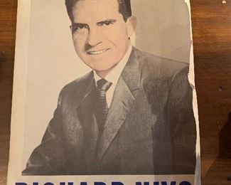 Original Nixon and Henry Cabot Lodge posters