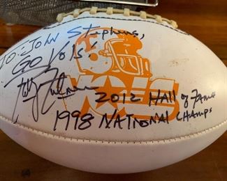 Phil Fulmer signed UT Vols football