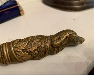Antique brass letter opener