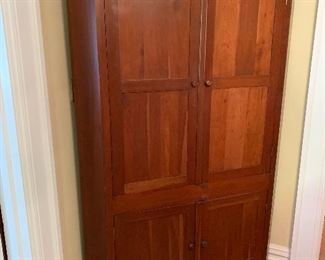 19th century corner cupboard
