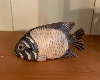 Carved fish