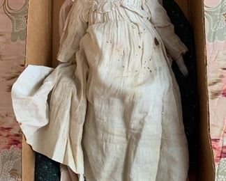 19th century porcelain doll -original