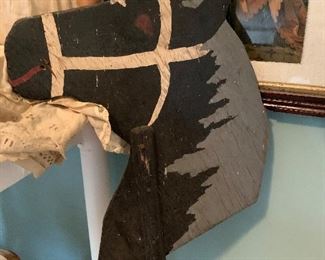 Vintage hand made stick horse